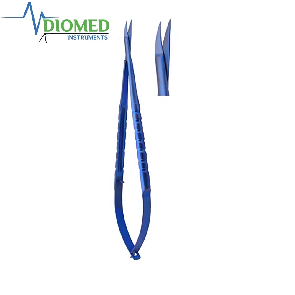 Micro Surgery Titanium Scissors 16cm